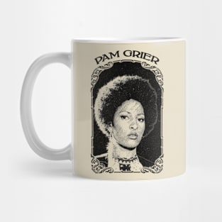 Pam Grier Black Beauty Vintage Mug